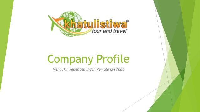 Contoh Company Profile Biro Perjalanan Wisata - Simak 