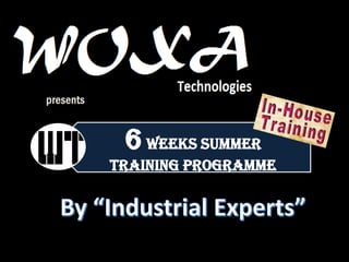 6weeks Summer
Training Programme
presents
 