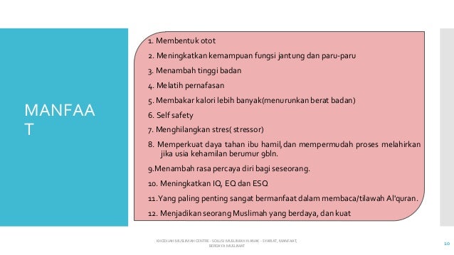 Company Profile - Khodijah Muslimah Centre Depok