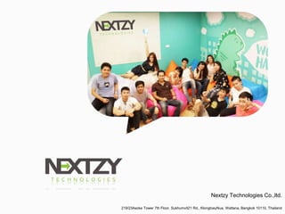 Nextzy Technologies Co.,ltd.
219/23Asoke Tower 7th Floor, Sukhumvit21 Rd., KlongtoeyNua, Wattana, Bangkok 10110, Thailand
 