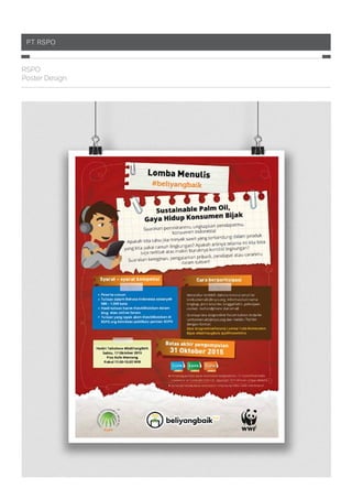 PT RSPO
RSPO
Poster Design
 