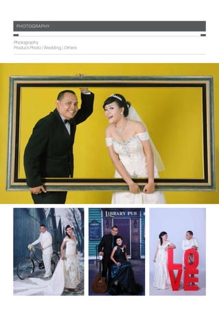 Photography
Photography
Product Photo | Wedding | Others
 