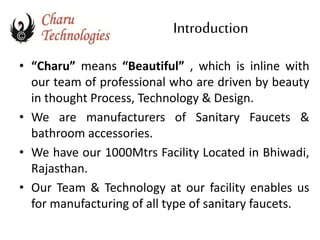 Comany profile Charu @ Technologies | PPTX