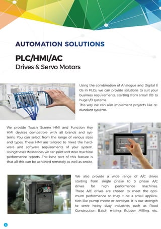 PLC AND SCADA SYSTEM By Briight Industrial Solution | PDF