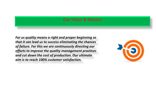 Core Values
•Speedy Systematic Approach
(Sales Video)
•Innovation
•Measurable efforts with Ownership
 