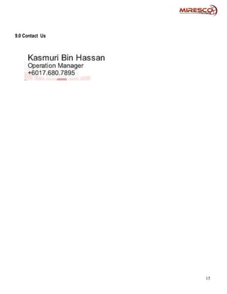 9.0 Contact Us




                 15
 
