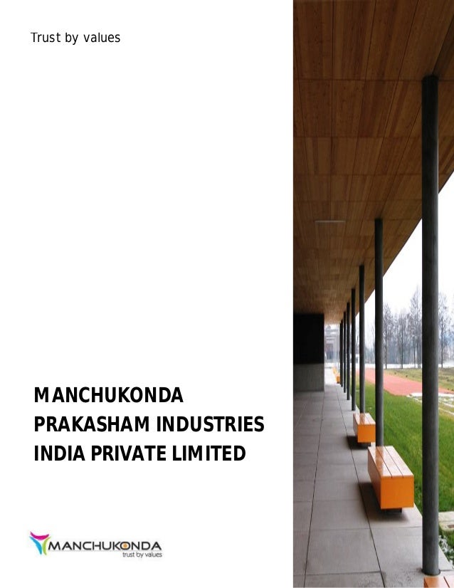 Manchukonda Prakasham Industries India Pvt Ltd