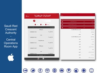 Saudi Red
Crescent
Authority
-
Central
Operations
Room App
 