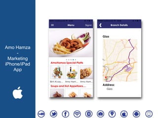 Amo Hamza
-
Marketing
iPhone/iPad
App
 