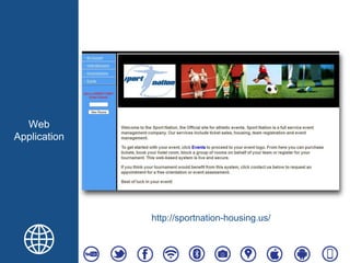 Web
Application
http://sportnation-housing.us/
 