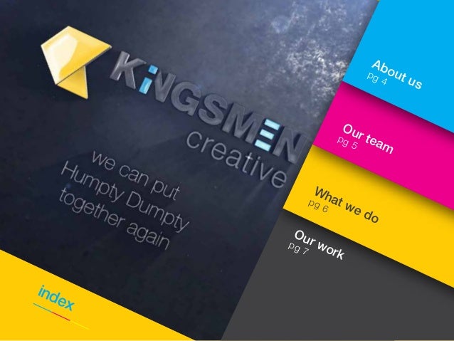 kingsmen creative company profile