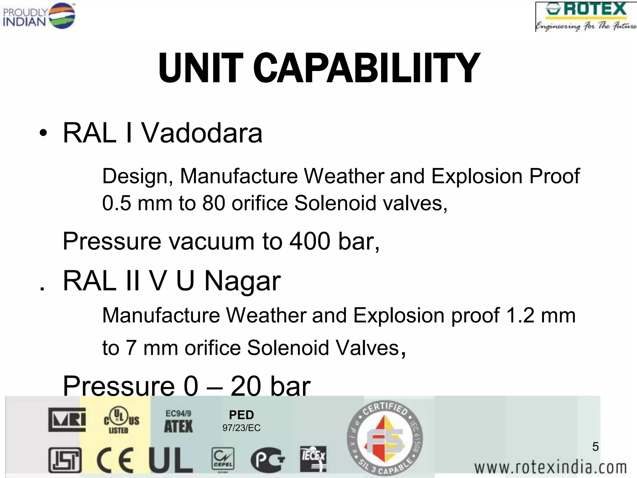 ROTEX-SOLENOID VALVE | PDF