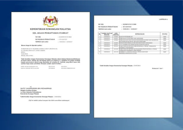 Contoh Company Profile Syarikat - Contoh Moo