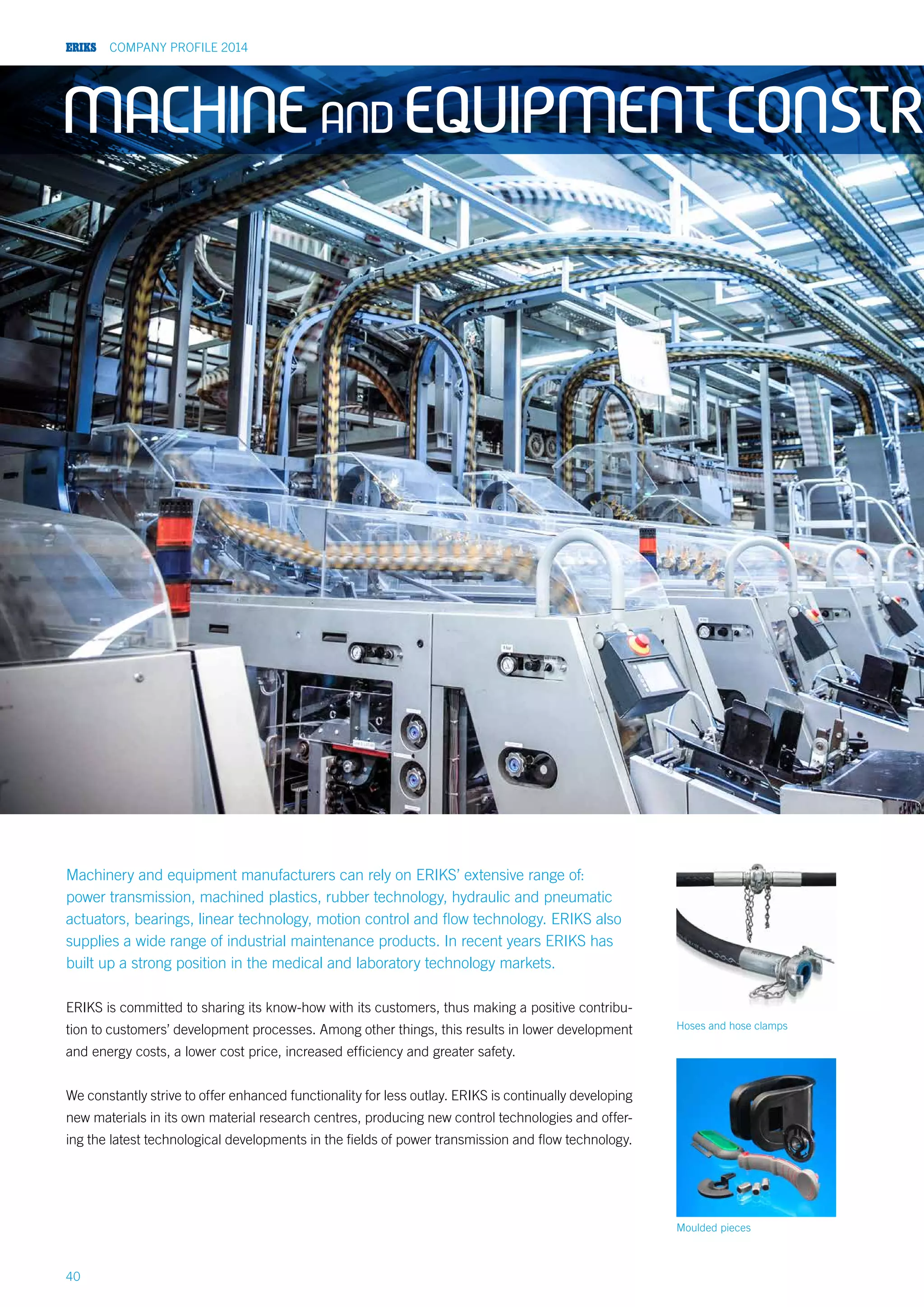 ERIKS Company Profile 2014 | PDF