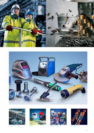 17
Storage and work areas Safety Maintenance products Hoisting and lifting
 