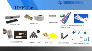 UHF Tag
PALLETE TAG RFID Label
CAR RFID TAG
TAG FOR RETAIL GARMENT TAG NAIL TYPE TAG SECURITY SEAL TAG
EVENT / HOSPITAL DISPOSABLE
WRISTBAND
EAR TAG
 