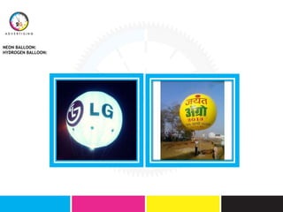 NEON BALLOON:
HYDROGEN BALLOON:
 