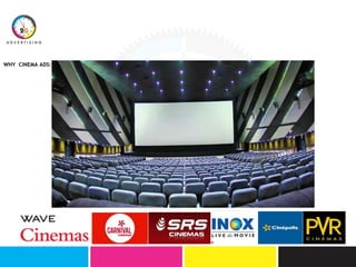 WHY CINEMA ADS:
 
