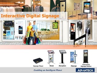 Signage Player Interactive Signage Station iKiosk iReception iSignage Interactive Digital Signage 