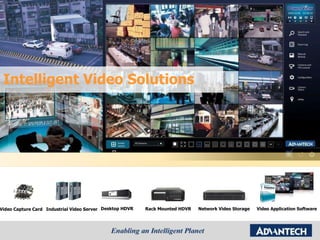 Intelligent Video Solutions Video Capture Card Industrial Video Server Desktop HDVR Rack Mounted HDVR Network Video Storage Video Application Software 