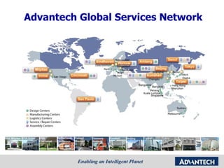 Advantech Global Services Network Tokyo Seoul Sao Paulo 