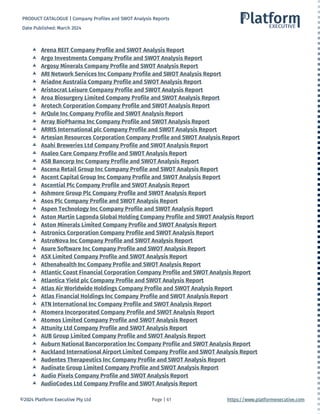 Company Profile and SWOT Analysis Product List.pdf