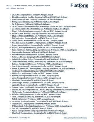 Company Profile and SWOT Analysis Product List.pdf