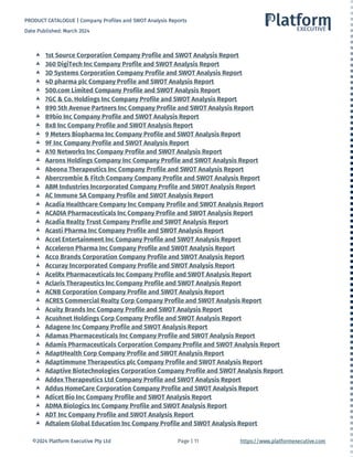 Company Profile & SWOT Analysis List.pdf