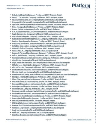 Company Profile & SWOT Analysis List.pdf
