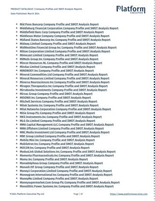 Company Profile & SWOT Analysis List.pdf