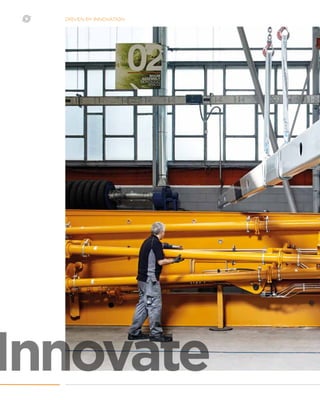 DRIVEN BY INNOVATION
Innovate
 