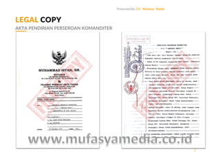 Company Profile CV. Mufasya Media Slide 12