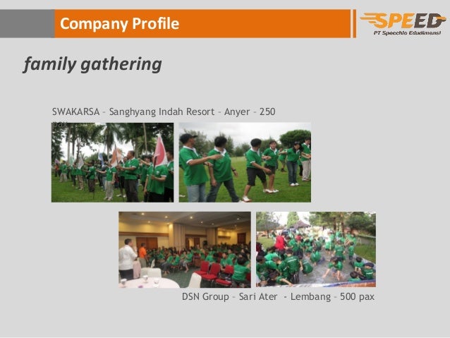 event organizer company profile pdf