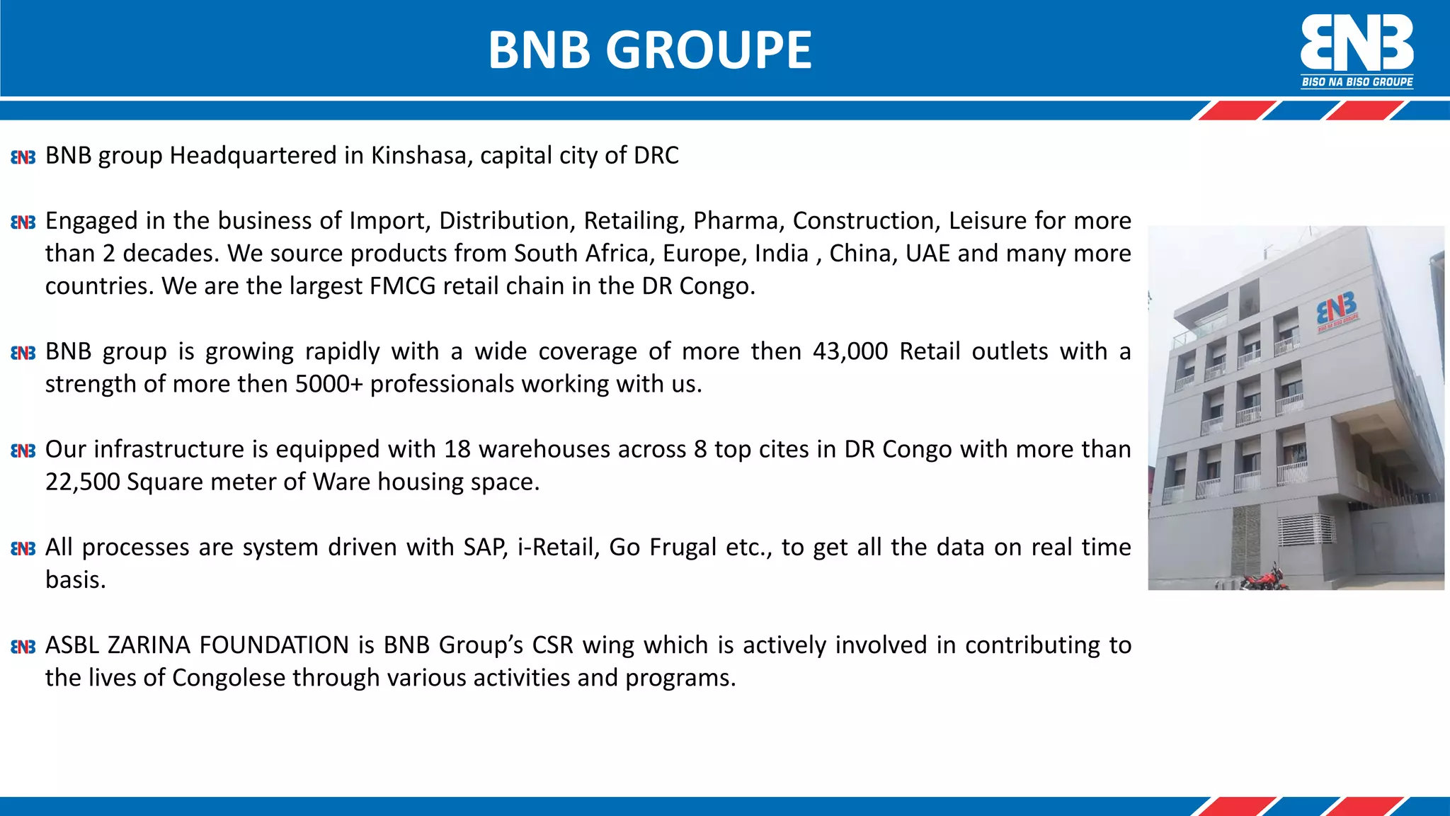 BNB Group - Company Profile | PDF