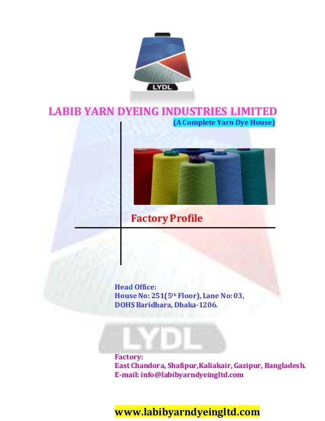 Company profile of labib yarn dyeing industries ltd