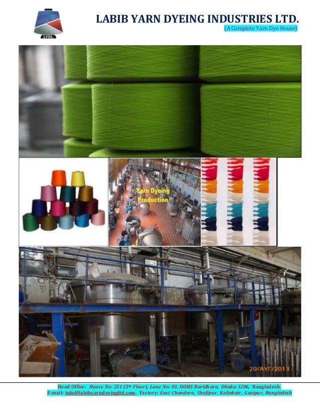 Company profile of labib yarn dyeing industries ltd