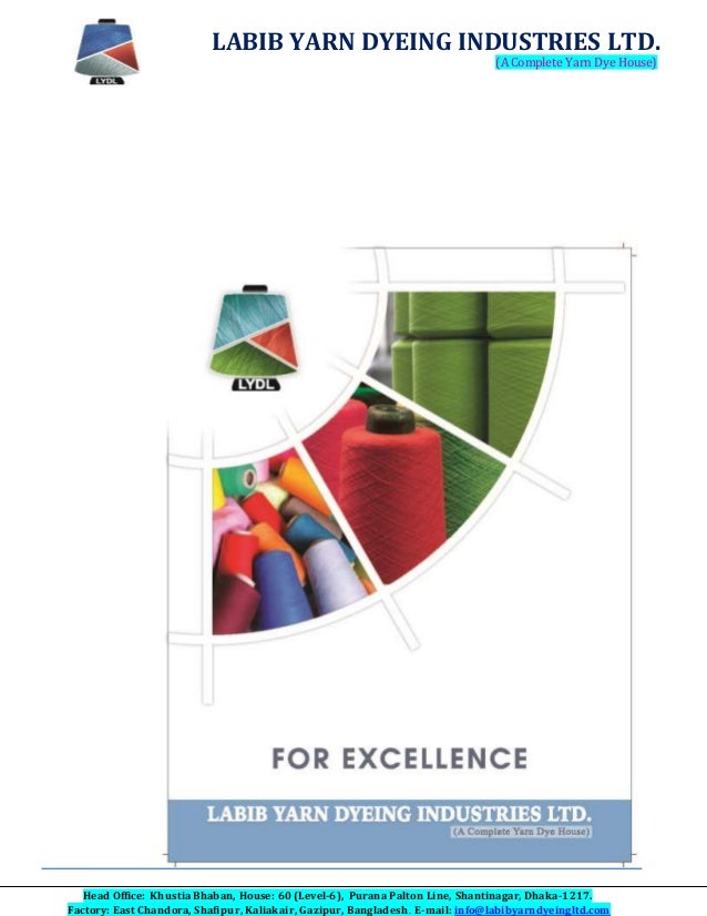 Company profile of labib yarn dyeing industries ltd