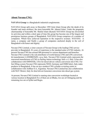 Navana Rasel Rajib Company profile of navana1 | DOC