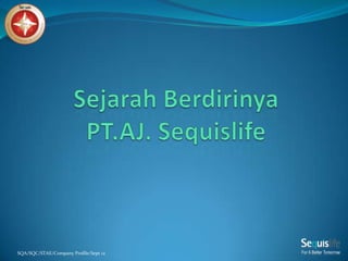 SQA/SQC/STAE/Company Profile/Sept 12
 