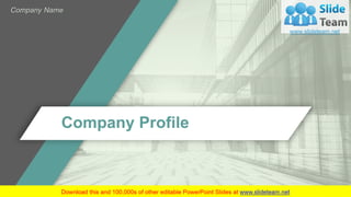 Company Profile
Company Name
 