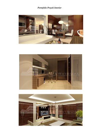 Portofolio Proyek Interior
 