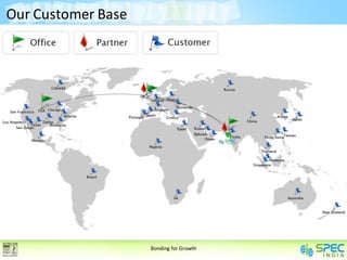 Our Customer Base




                    Bonding for Growth
 