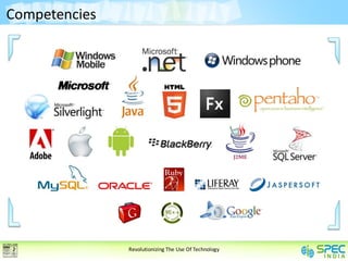 Competencies




               Revolutionizing The Use Of Technology
 