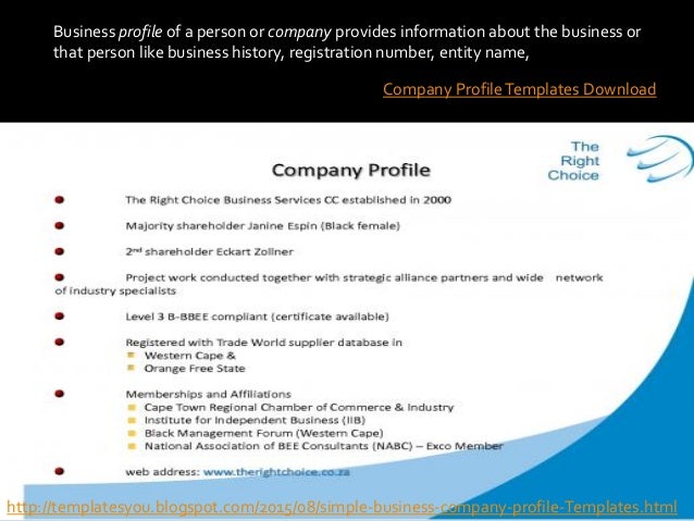<strong>Company Profile Free PowerPoint</strong> Presentation <strong>Template</strong> Business profile template