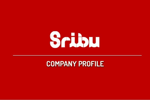 Company Profile Sribu 