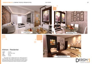 DesignStudio 101 Company profile | PDF