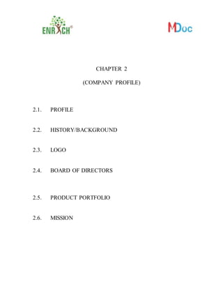 Internship project | DOCX