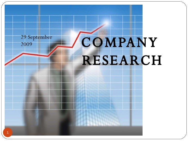 company research