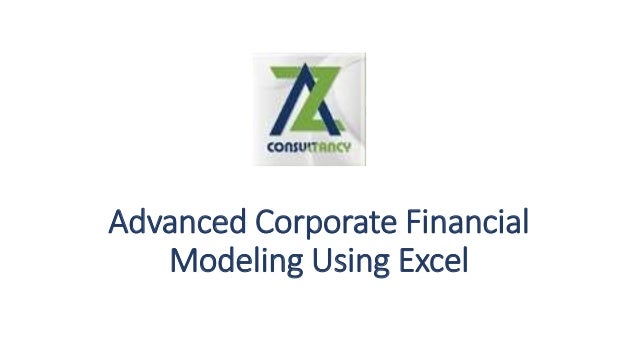 advanced corporate finance advanced corporate finance