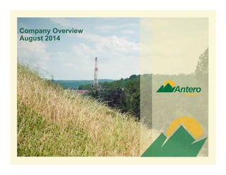 Company Overview
August 2014
 